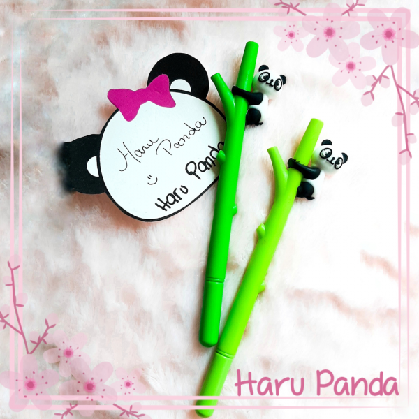 Caneta Bambu Panda